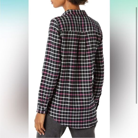 NWT Goodthreads Women's Brushed Flannel Boyfriend Tunic Size XS - Picture 12 of 12